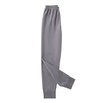 Dječje termalne donje hlače za bazni sloj, prugaste Derong, poliester 91%, jesen-zima, bez šavova, unisex