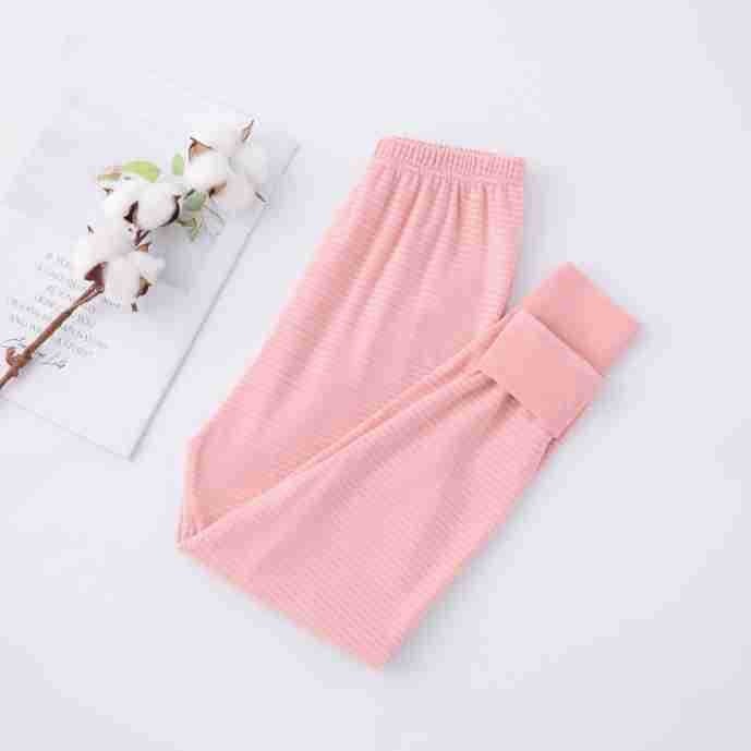 Dječje termalne donje hlače za bazni sloj, prugaste Derong, poliester 91%, jesen-zima, bez šavova, unisex