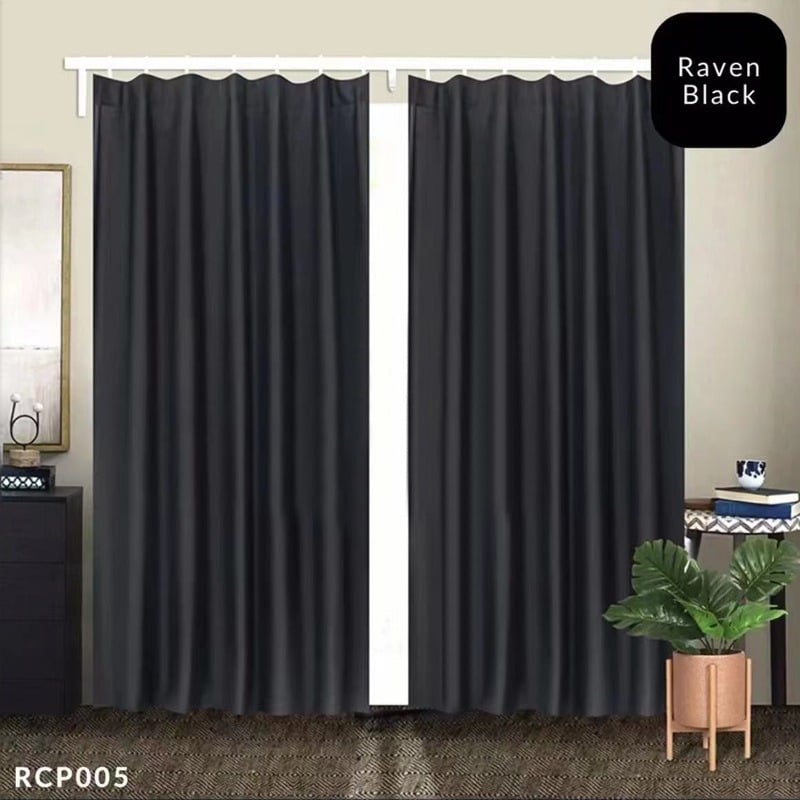 Polyesterové závesové tkaniny, montáž na háčik a lištu, moderný minimalistický štýl, farbenie, vhodné pre rohové okná a okná od podlahy po strop