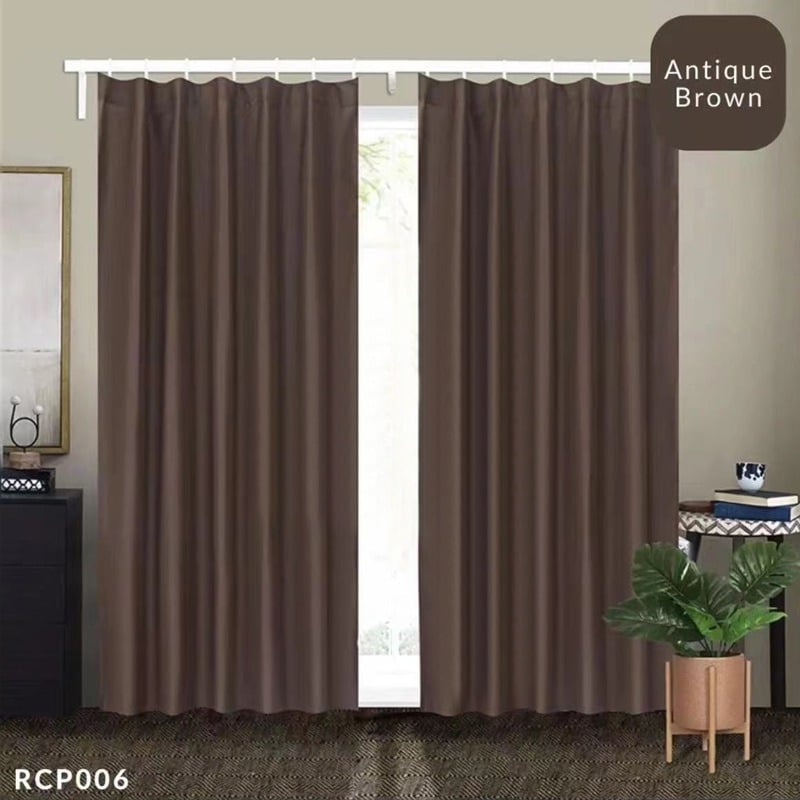 Polyesterové závesové tkaniny, montáž na háčik a lištu, moderný minimalistický štýl, farbenie, vhodné pre rohové okná a okná od podlahy po strop