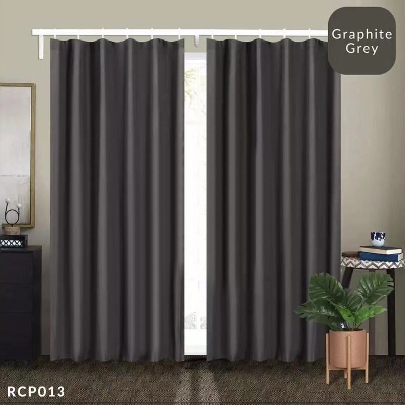 Polyesterové závesové tkaniny, montáž na háčik a lištu, moderný minimalistický štýl, farbenie, vhodné pre rohové okná a okná od podlahy po strop