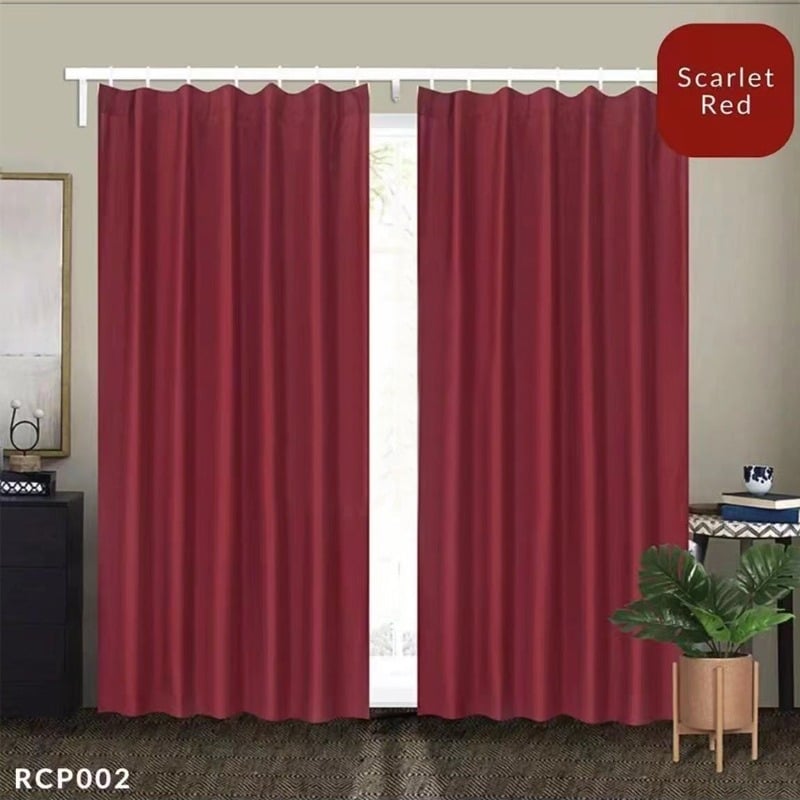 Polyesterové závesové tkaniny, montáž na háčik a lištu, moderný minimalistický štýl, farbenie, vhodné pre rohové okná a okná od podlahy po strop