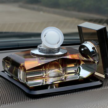Δοχείο Αρώματος Αυτοκινήτου με Κρυστάλλινο Μπουκάλι — Διακόσμητικό Εσωτερικού Αυτοκινήτου Υψηλής Ποιότητας