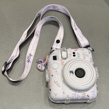 Carcasă de Protecție pentru Cameră Instax Mini12 - Corduroy, Formă Rucsac, Unisex, Geantă Foto pentru Depozitare acasă