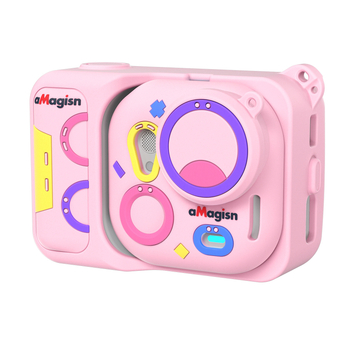 Amai силиконов защитен калъф за Insta360 GO Ultra – съвместим Tf22-a/b/c; включва защитна капачка за обектива, шнур за шията, лента против загуба на капачката и лого стикер