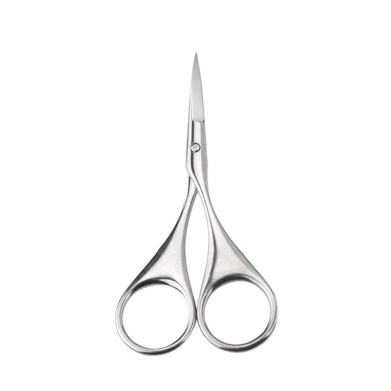 Комплект ножици за подстригване от неръждаема стомана: за вежди, нос и брада