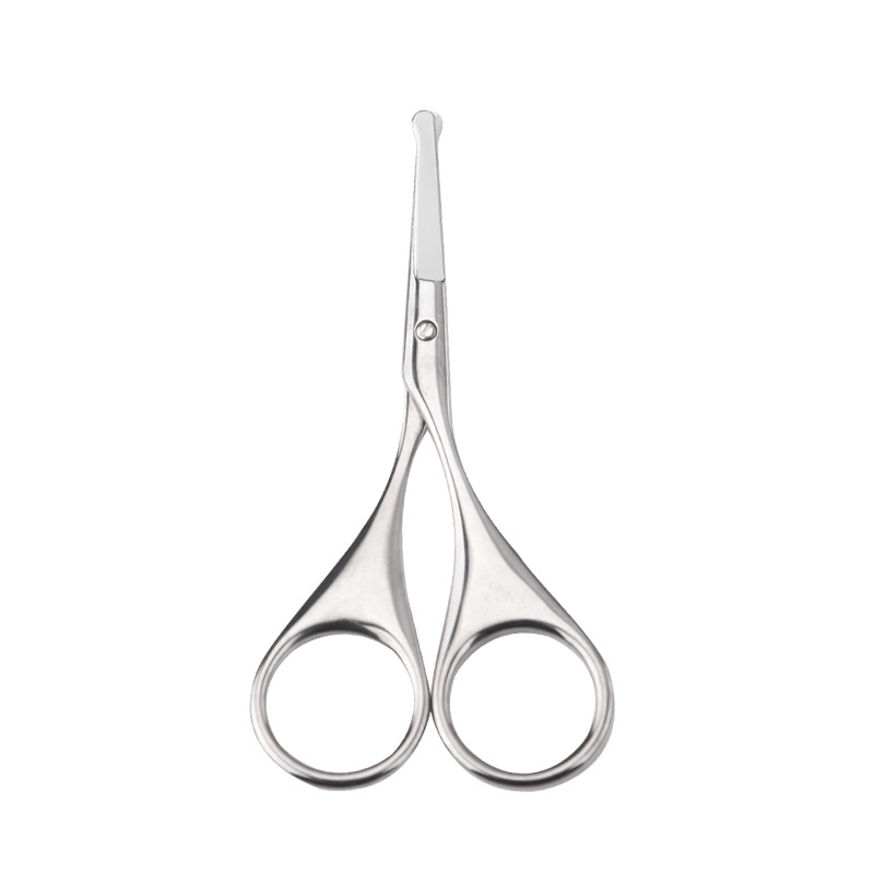 Комплект ножици за подстригване от неръждаема стомана: за вежди, нос и брада