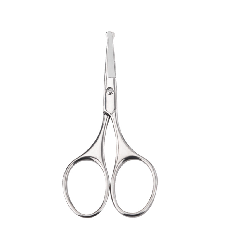 Комплект ножици за подстригване от неръждаема стомана: за вежди, нос и брада