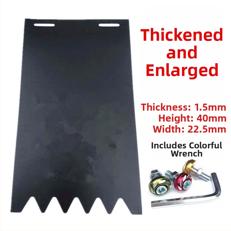 Zadný blatník na koleso, univerzálny, rozšírený a zosilnený, pre motocykle, elektrické vozidlá a trojkolesové vozidlá