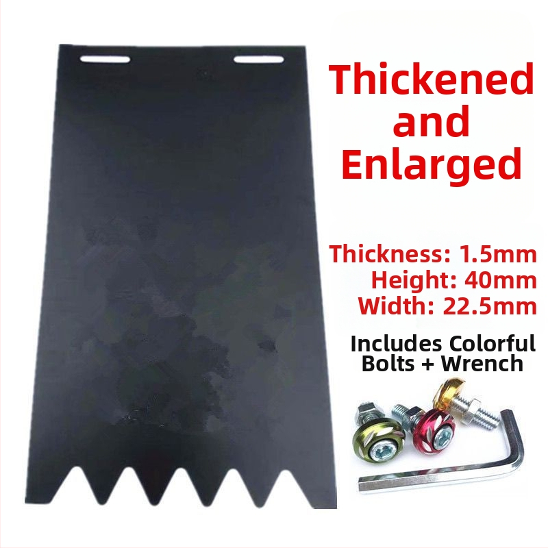 Zadný blatník na koleso, univerzálny, rozšírený a zosilnený, pre motocykle, elektrické vozidlá a trojkolesové vozidlá