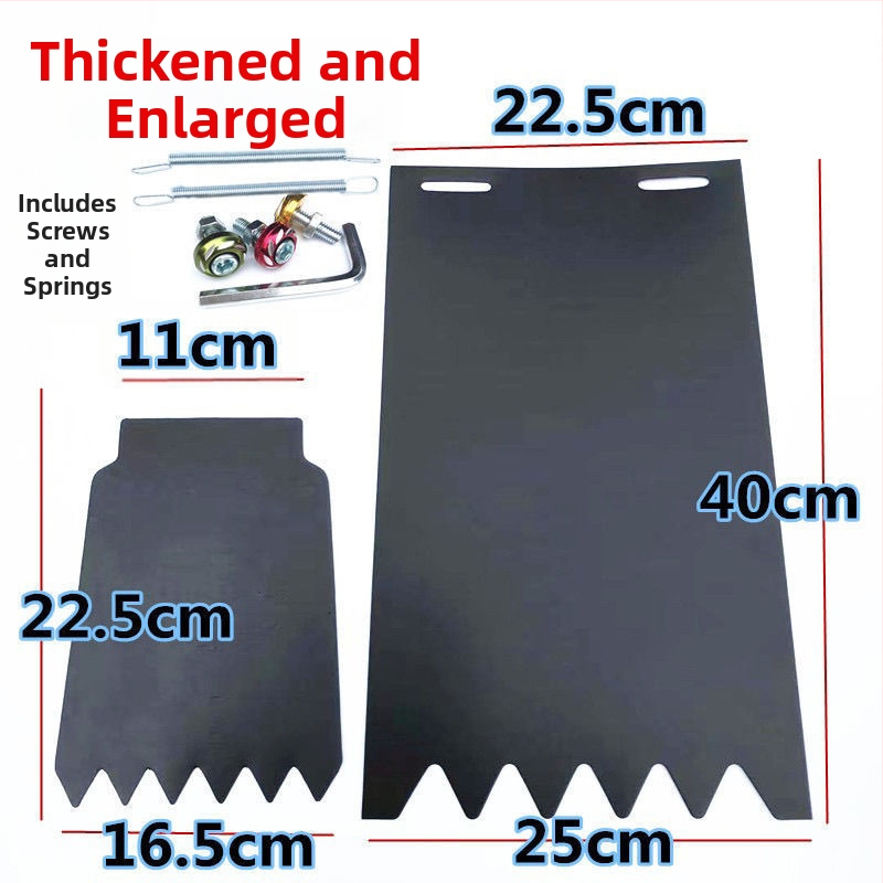 Zadný blatník na koleso, univerzálny, rozšírený a zosilnený, pre motocykle, elektrické vozidlá a trojkolesové vozidlá