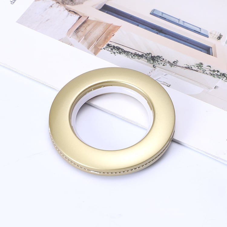 770 Római kör függönygyűrű, ABS anyag, függöny-kiegészítő, alkalmas függönyök felakasztására, kompatibilis a függönyrúddal