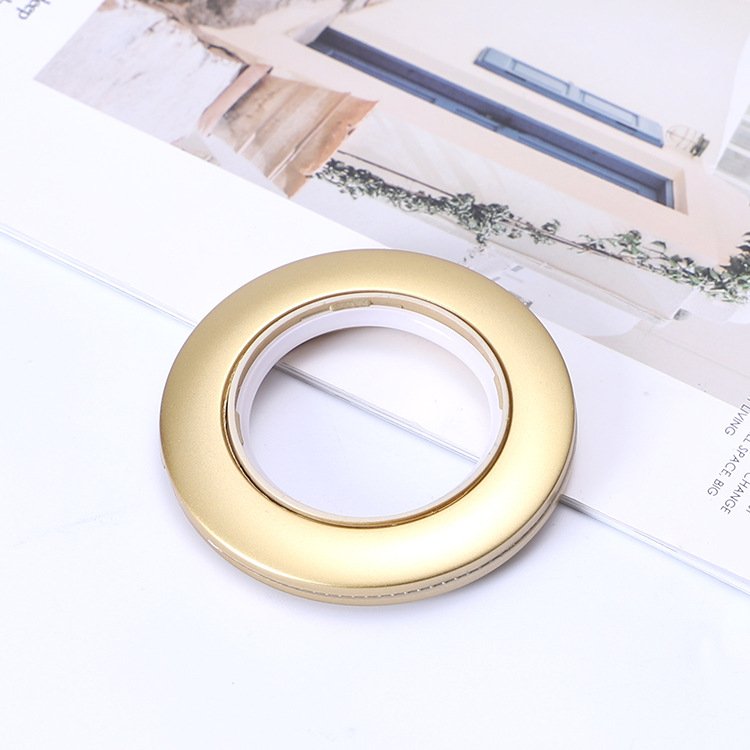 770 Római kör függönygyűrű, ABS anyag, függöny-kiegészítő, alkalmas függönyök felakasztására, kompatibilis a függönyrúddal