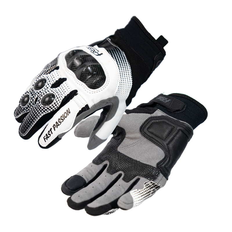 Mănuși pentru motocicletă din fibră de carbon, unisex, pentru toate anotimpurile, stil cavaler, reflectorizante pentru rularea nocturnă