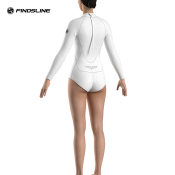 SLINX costum de scufundări pentru femei – Milk Silk, menține căldura, culoare solidă, pentru toate sezoanele, pentru scufundări și înot