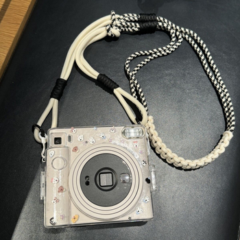 Geantă pentru Cameră Instax SQ1, Material Corduroy, Stil Geantă de Mână, Unisex, Curea cu Pernă de Aer, Compatibil SQ1, Primăvara 2025