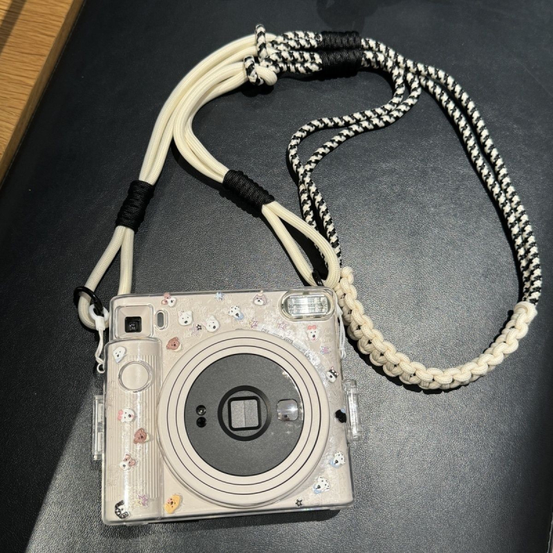 Geantă pentru Cameră Instax SQ1, Material Corduroy, Stil Geantă de Mână, Unisex, Curea cu Pernă de Aer, Compatibil SQ1, Primăvara 2025