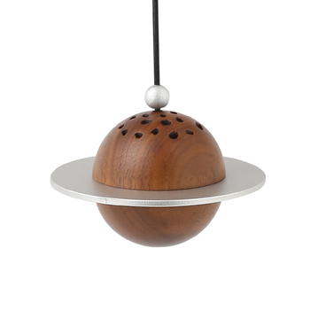 Fa anyagú autó aromaterápiás függő dísz, virágos illattal, 10–20 ml kapacitás