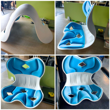 Μαξιλάρι από αφρό μνήμης για εγκυμοσύνη και θηλασμό — εργονομική στήριξη στάσης, σύγχρονο απλό στυλ