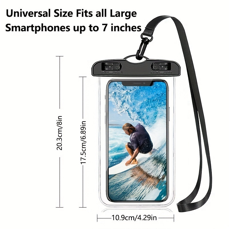 Vodootporna torbica za telefon – PVC-EVA-TPU, Kapacitet 500, Model HF-06, Prilagodba i Ispis logotipa