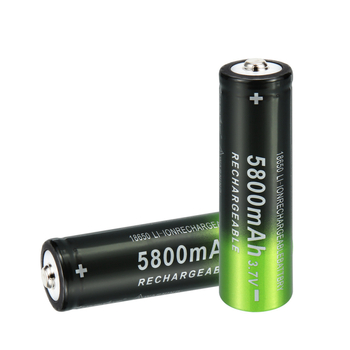 Lanternă Li-ion 18650, 2000mAh, 3.7-4.2V, reîncărcabilă, rază până la 50 m