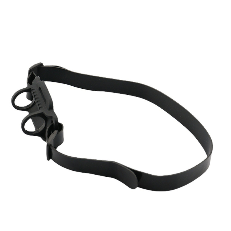 Bandă pentru lanternă frontală din silicon – impermeabilă, instalare ușoară, potrivită pentru scufundări, drumeții și camping