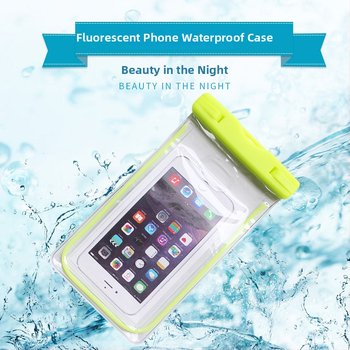 Külső használatra való vízálló telefontáska — PVC anyag, minimalist stílus, testreszabható feldolgozás, logónyomtatás, vízálló szövet