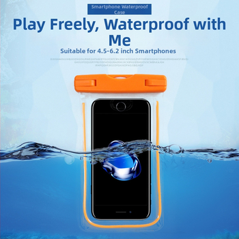 Külső használatra való vízálló telefontáska — PVC anyag, minimalist stílus, testreszabható feldolgozás, logónyomtatás, vízálló szövet