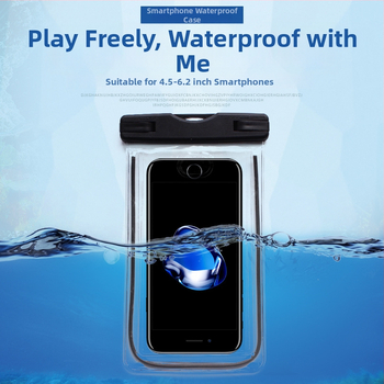 Külső használatra való vízálló telefontáska — PVC anyag, minimalist stílus, testreszabható feldolgozás, logónyomtatás, vízálló szövet