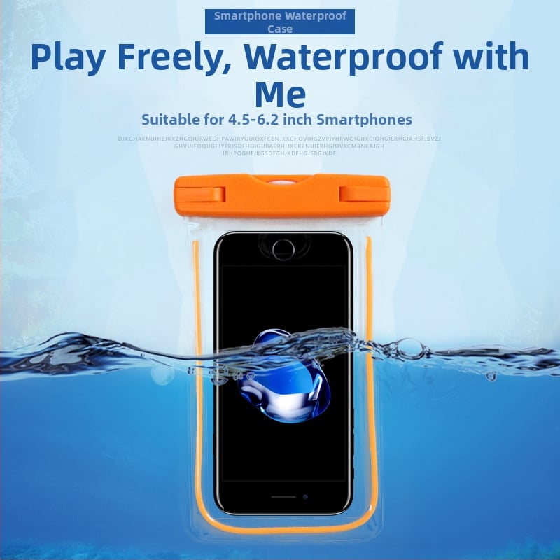 Külső használatra való vízálló telefontáska — PVC anyag, minimalist stílus, testreszabható feldolgozás, logónyomtatás, vízálló szövet