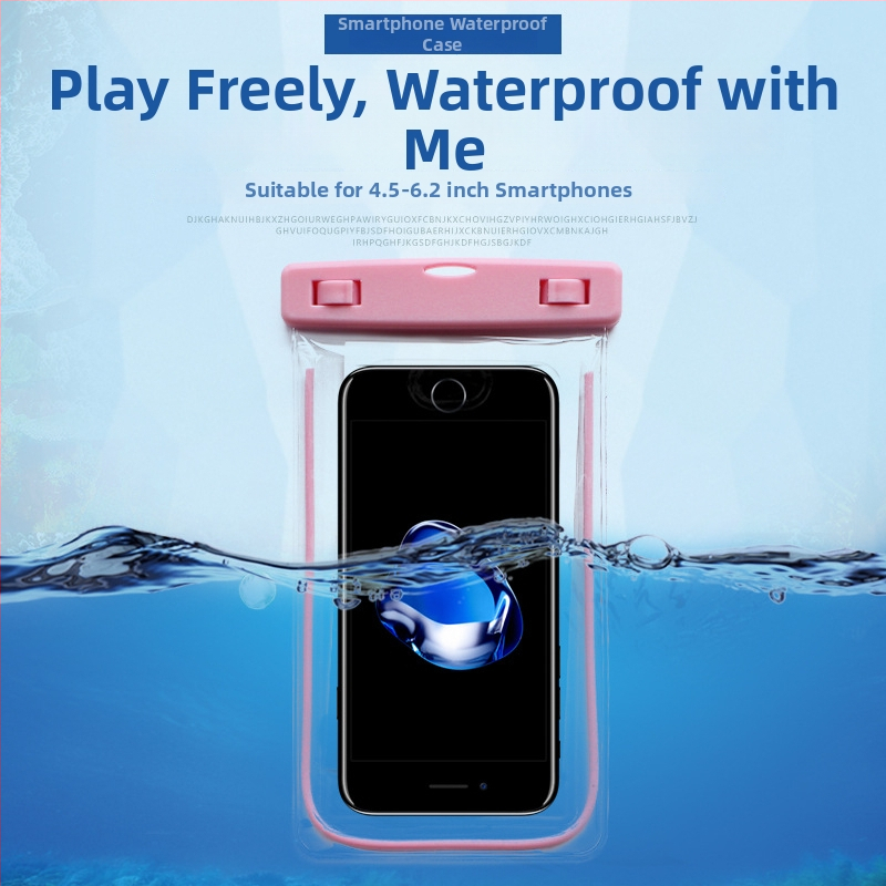 Külső használatra való vízálló telefontáska — PVC anyag, minimalist stílus, testreszabható feldolgozás, logónyomtatás, vízálló szövet