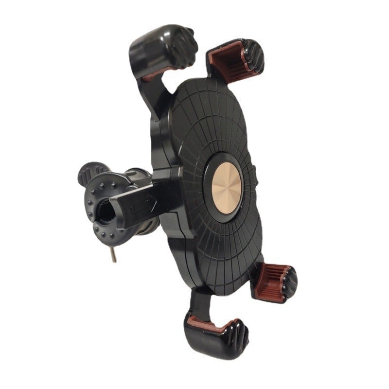 Meidong Gentry JS-061 Θήκη κινητού για μοτοσικλέτα με τετράζυγο αυτόματο κλείδωμα, στερέωση με snap-on, συμβατή με τις περισσότερες μάρκες κινητών