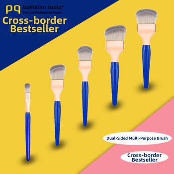 Dvojstranná štetka na make-up – neabsorbuje prášok a nepriľne k nim, model BD, typ: štetka na make-up, životnosť 3 rokov, vhodná pre všetky typy pleti