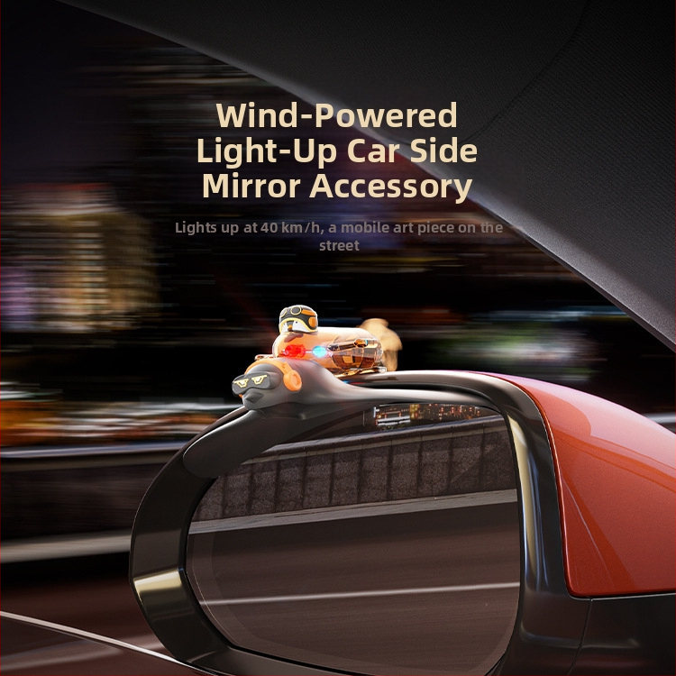 Zadné spätné zrkadlo dažďová ochrana, svietiaca veterná ochranná lišta, dekor auta; Materiál: PP/PC/PVC; Lepenie: Lepidlo; Spracovanie a prispôsobenie: Áno