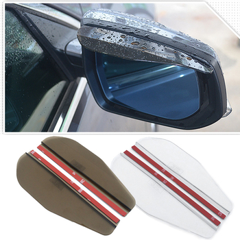 Deflector de ploaie pentru oglinda universală, cauciuc, montaj adeziv, potrivire generală, AT/automat