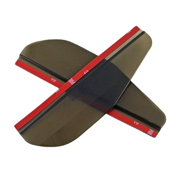 Deflector de ploaie pentru oglinda universală, cauciuc, montaj adeziv, potrivire generală, AT/automat