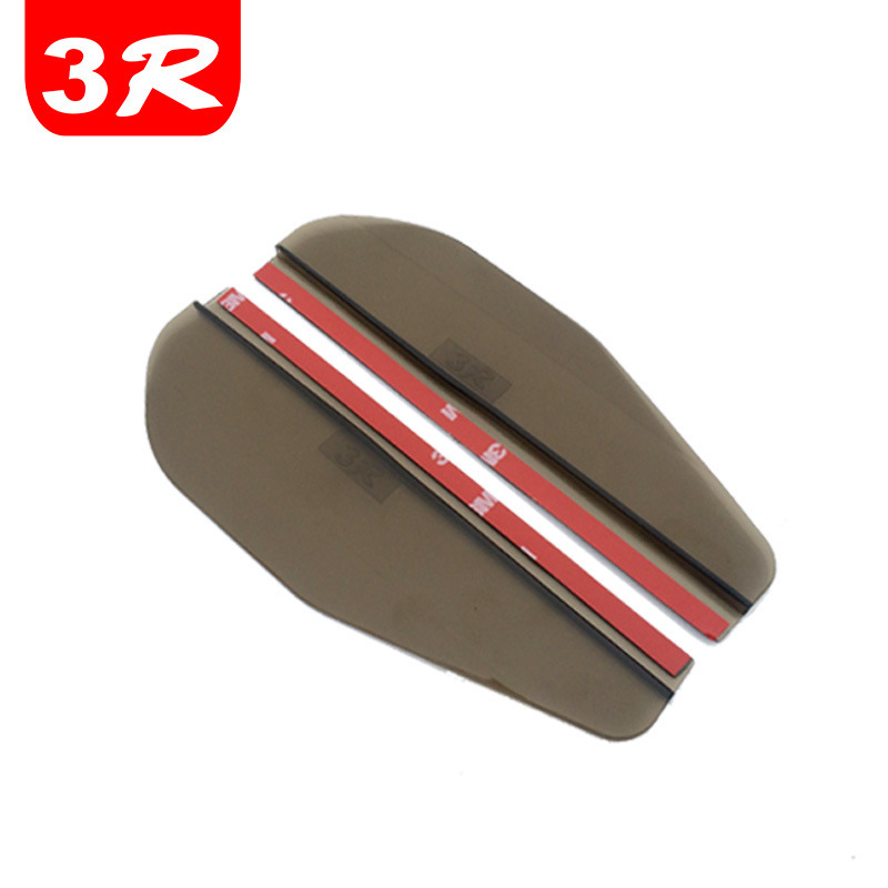 Deflector de ploaie pentru oglinda universală, cauciuc, montaj adeziv, potrivire generală, AT/automat