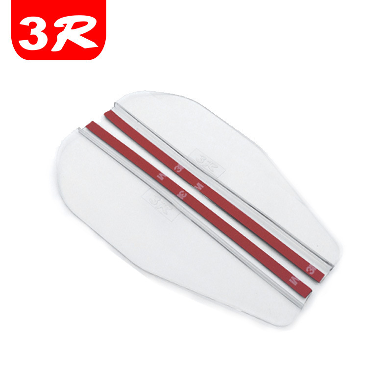 Deflector de ploaie pentru oglinda universală, cauciuc, montaj adeziv, potrivire generală, AT/automat