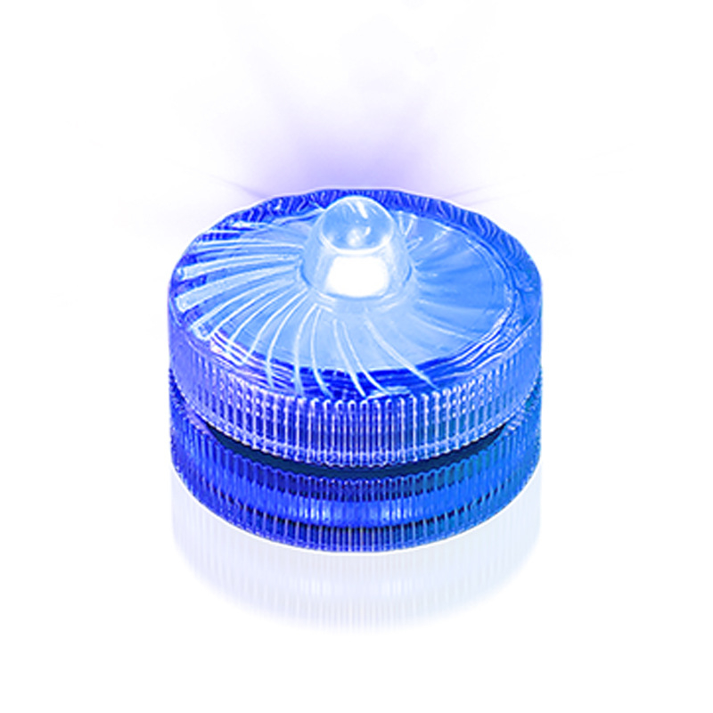 LED podvodno svjetlo za akvarij s okretajem, IP68, QS3020, 6V ulaz, LED, CR2032 x2 baterije