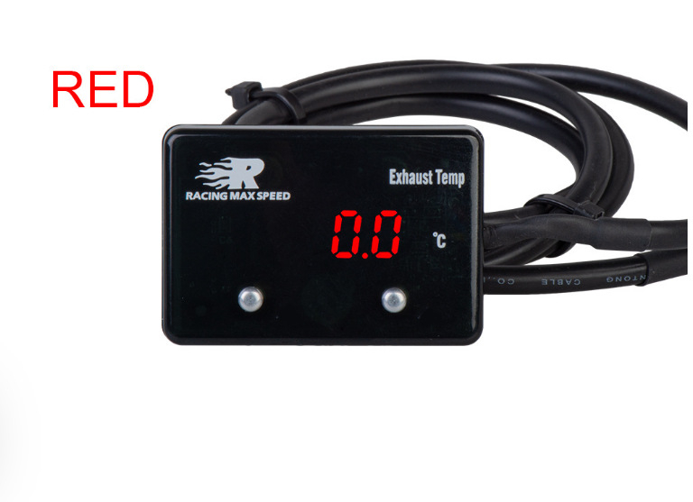 Măsurător digital de temperatură de 12V pentru mașini și motociclete, instrument electronic impermeabil cu senzor