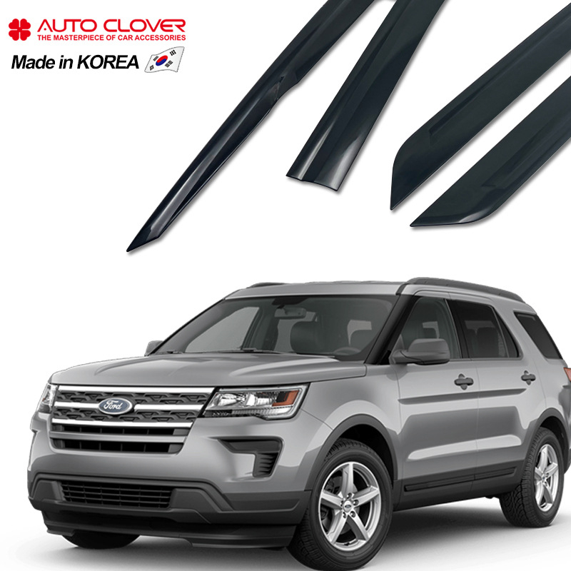 Ford Explorer ABS dekorativni kišni štit za prozore, 4 kom, samoljepljivo, kompatibilno s modelima od 2020.