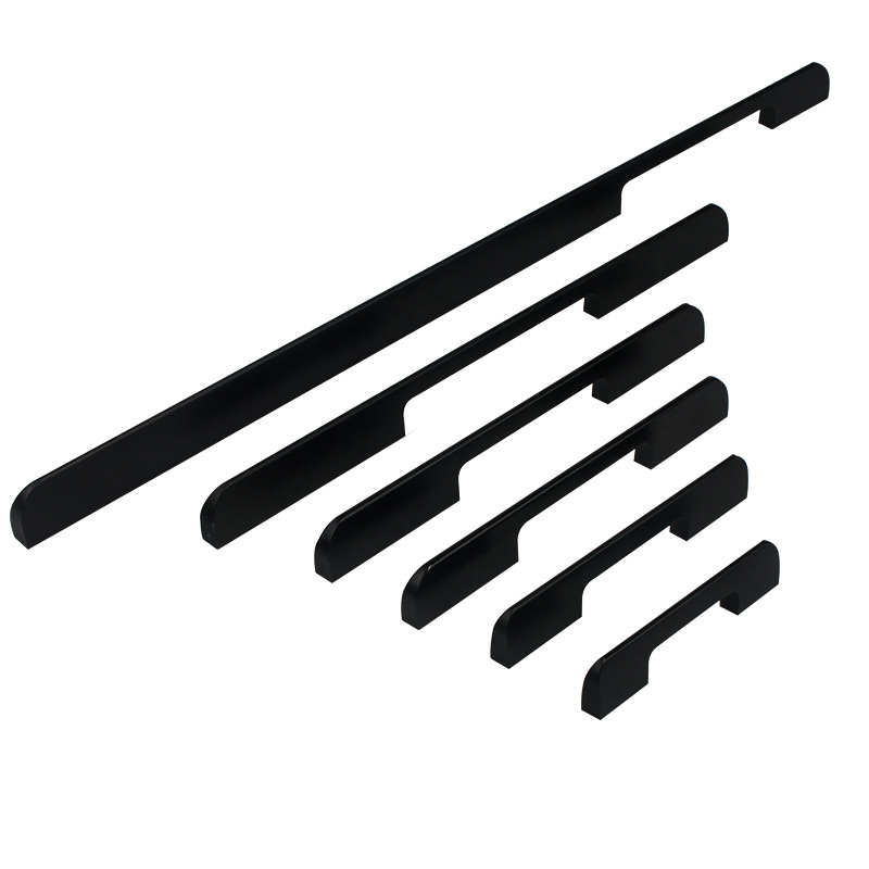 Gardróbajtó-fogantyú, modell F077, alumíniumötvözet, öntés nyomás alatt, rúd alakú, felületi rögzítés