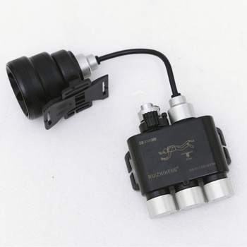 Lumină pentru mască de scufundări cu LED XHP50, carcasă din aliaj de aluminiu, baterie 3×18650