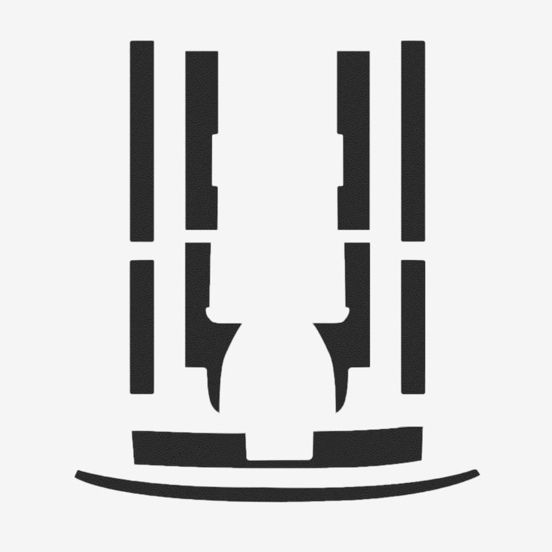 Autóajtó küszöb – csúszásmentes és ütközésvédő védelem, Mingyu, cikkszám pl661760619816, anyag: Other