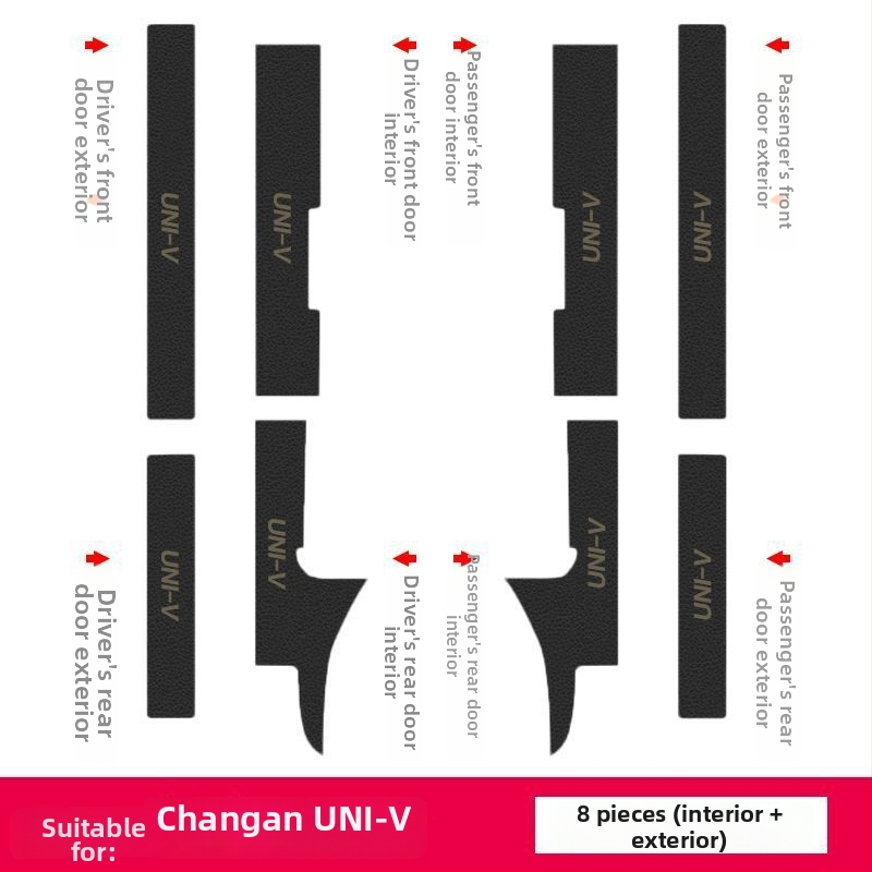 Práh dverí auta – protiskĺzová a proti kolíznym ochranná lišta, Mingyu, Číslo dielu pl661760619816, materiál: Other
