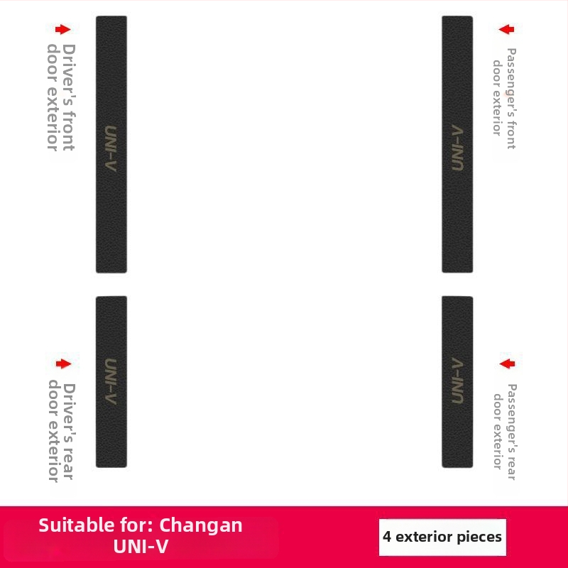 Práh dverí auta – protiskĺzová a proti kolíznym ochranná lišta, Mingyu, Číslo dielu pl661760619816, materiál: Other