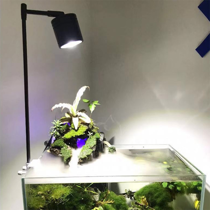 LED reflektor za akvarij s punim spektrom, clip-on, za male akvarije i dekoraciju vodene biljke