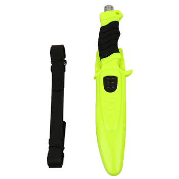 Runxiang Nož za spašavanje na vodi — nož za rezanje užeta, nehrđajući čelik, višenamjenski, svjetleći, za vodeno spašavanje i intervencije u požaru