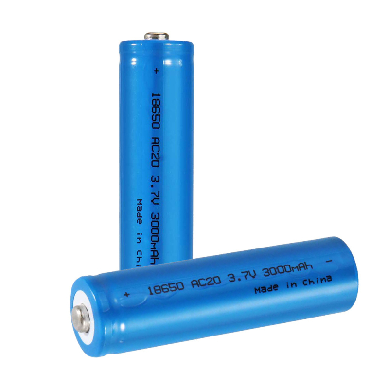 Baterie Li-ion reîncărcabilă 18650 pentru lanternă frontală, 3000mAh, LED, capacitate reală, încărcare