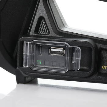 P50 Портативен LED фенер за къмпинг, 30W, 4500mAh литиева батерия, 360° въртене, обхват над 500 м, презареждащ се